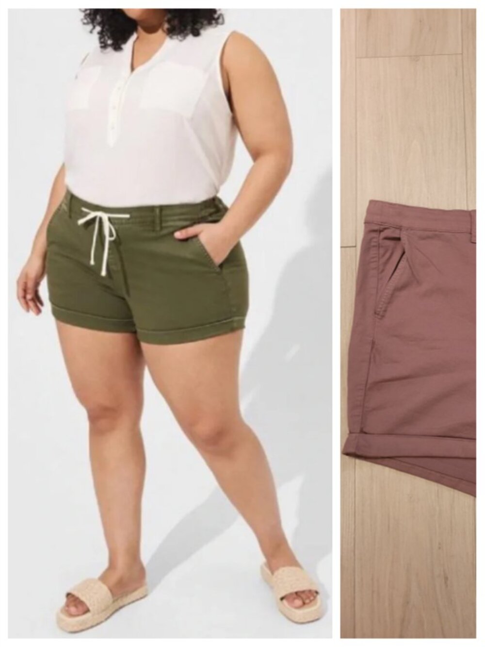 NWT TORRID | 3.5" Pull-On Stretch Twill Boyfriend Short | Sz. 5X